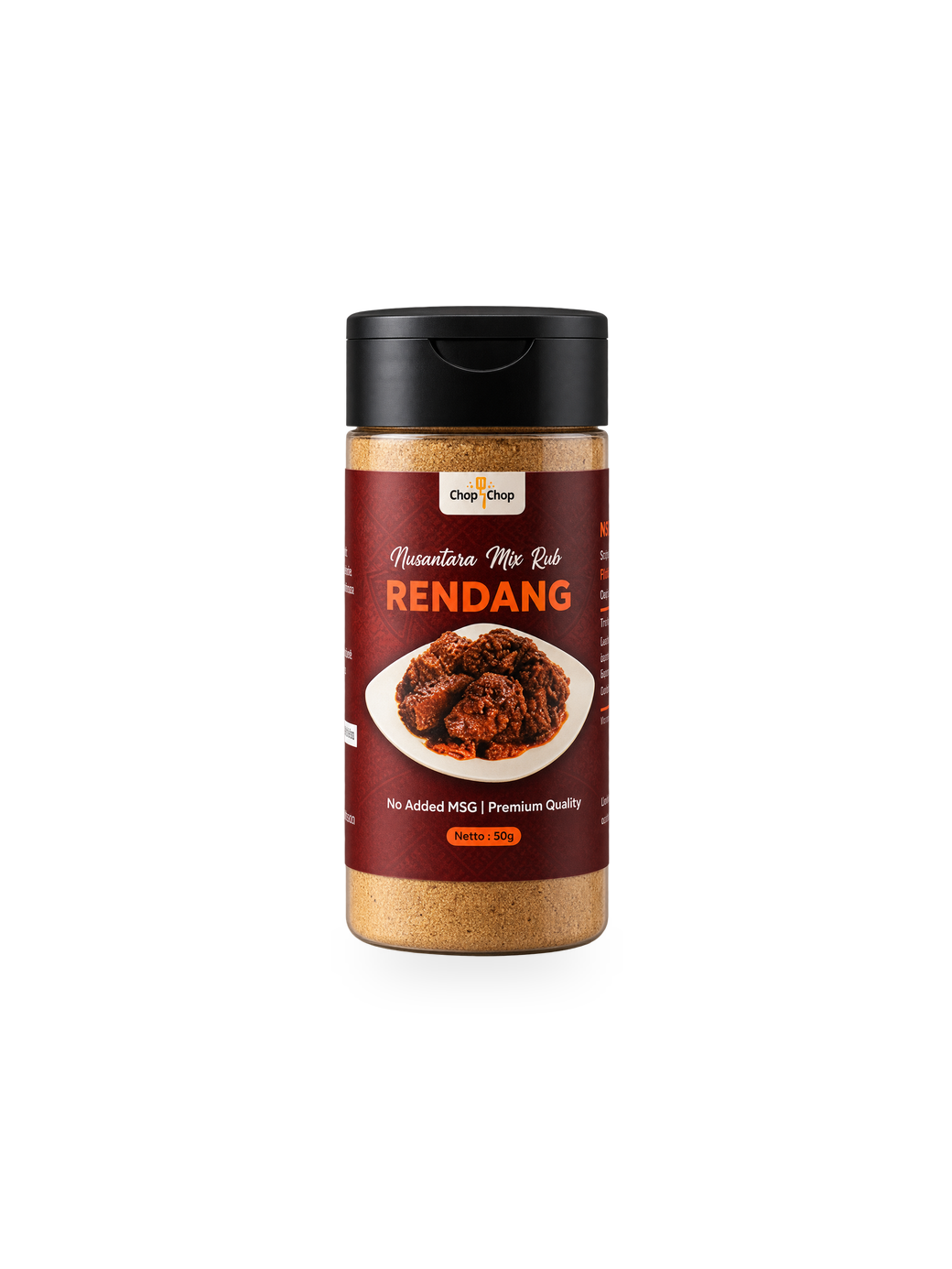 Botol Rendang Nusantara Mix Rub 50 gram