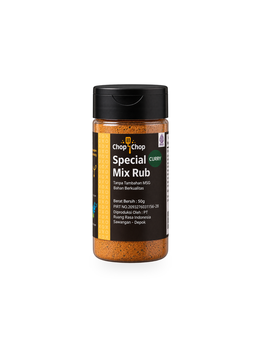 Botol Special Mix Rub Curry 50 gram