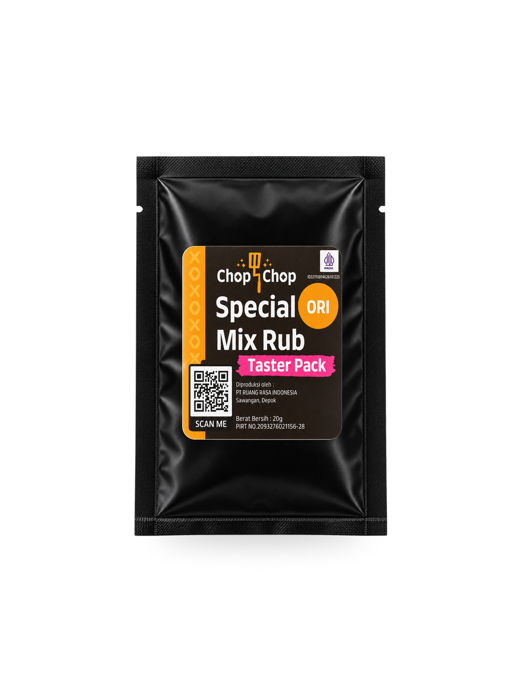 Sachet Special Mix Rub Taster Pack rasa Original 20 gram